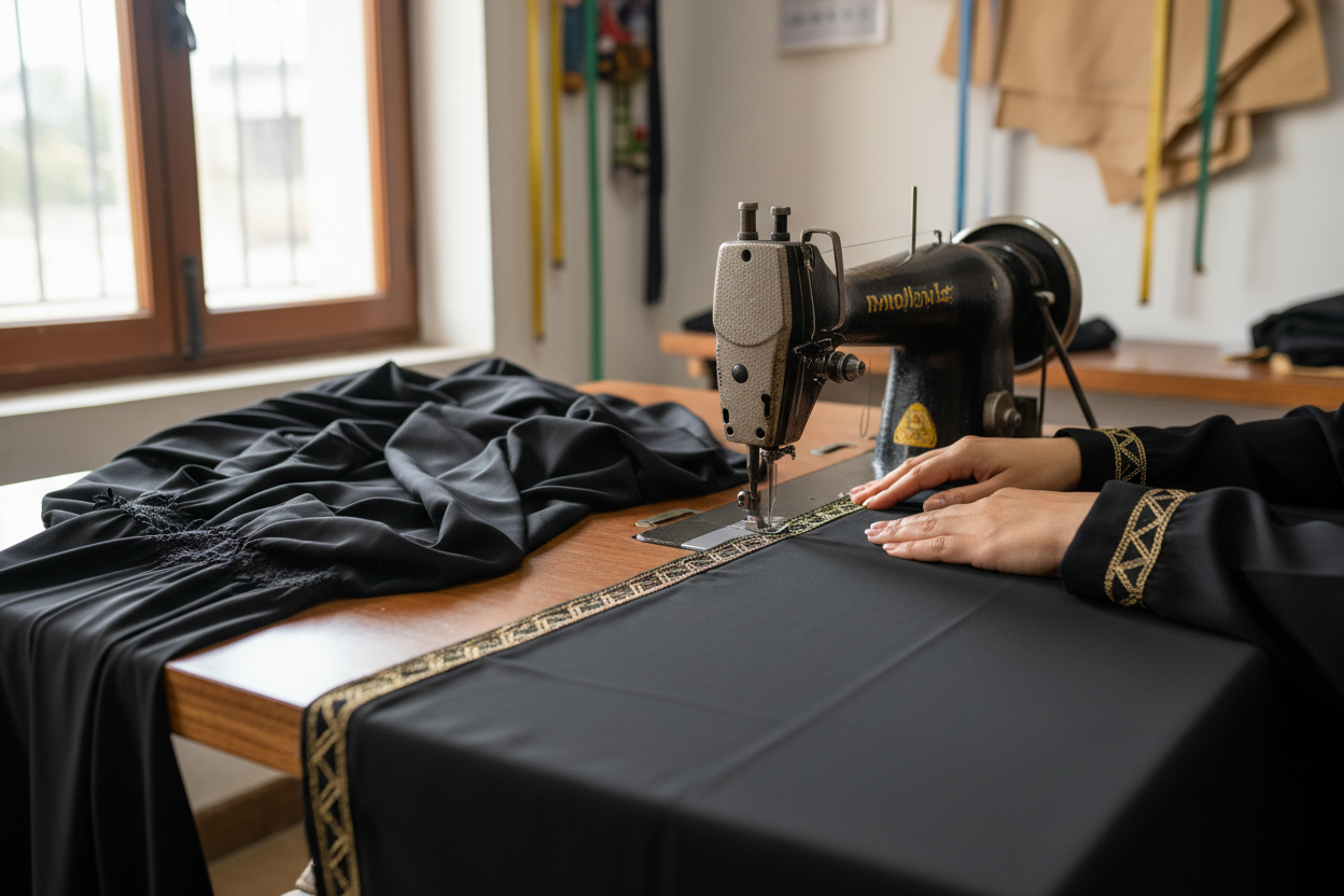 Abaya sewing